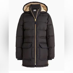 J Crew Factory Vail Puffer Jacket sz Medium NWT
